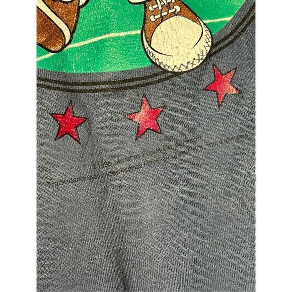 Vintage 90s Hersheys Chocolate Football Tee - Picture 3 of 6